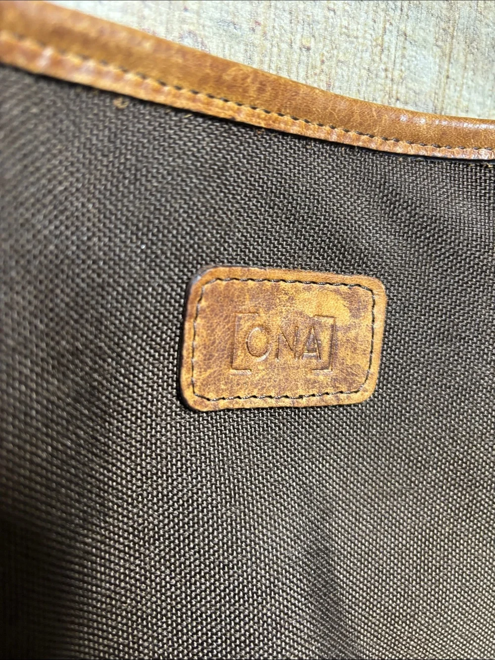 ONA The Prince Street Brown Leather Camera Messenger Laptop Bag antique cognac